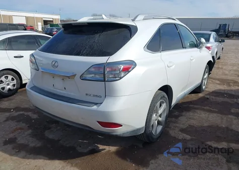 2011 Lexus Rx 350 z USA, uszkodzony, nr VIN 2T2BK1BA5BC081550